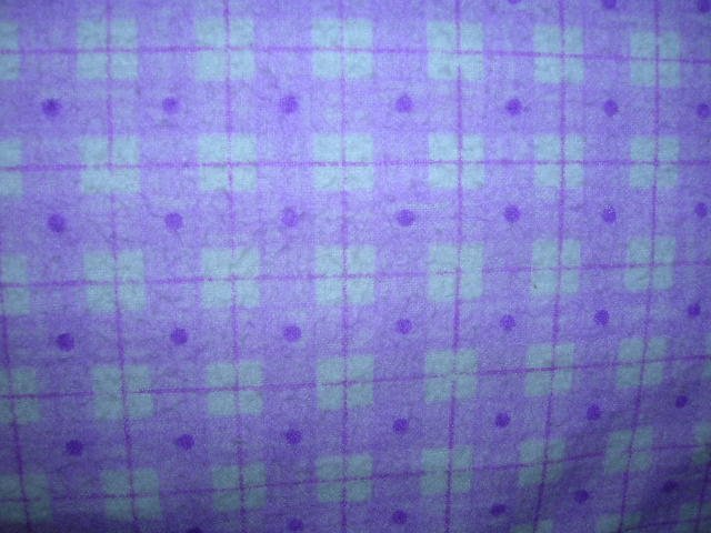 Purple Plaid Shopping Cart Cover