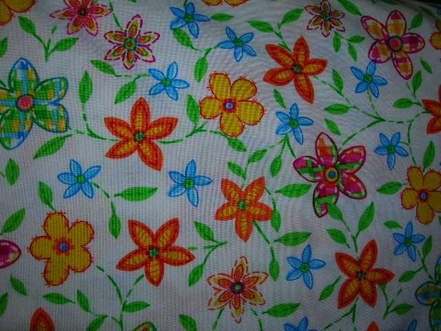 Big Flowers Shopping Cart Cover