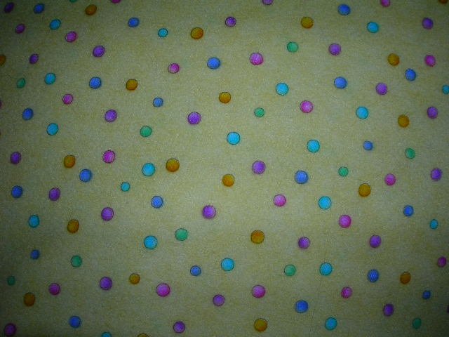 Yellow with Dots Shopping Cart Cover