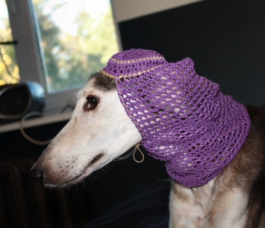 Harem snood - Lilac