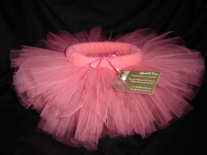 Coral Tutu, Knee Length, 0-24M Free Shipping!