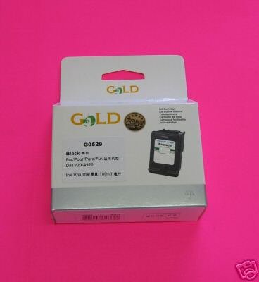 Black Ink Cartridge Compatible for Dell T0529 used for Dell A920 or Dell 720 printers