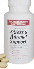 Stress and Adrenal Support Supplement (90 Chewable Tablets)