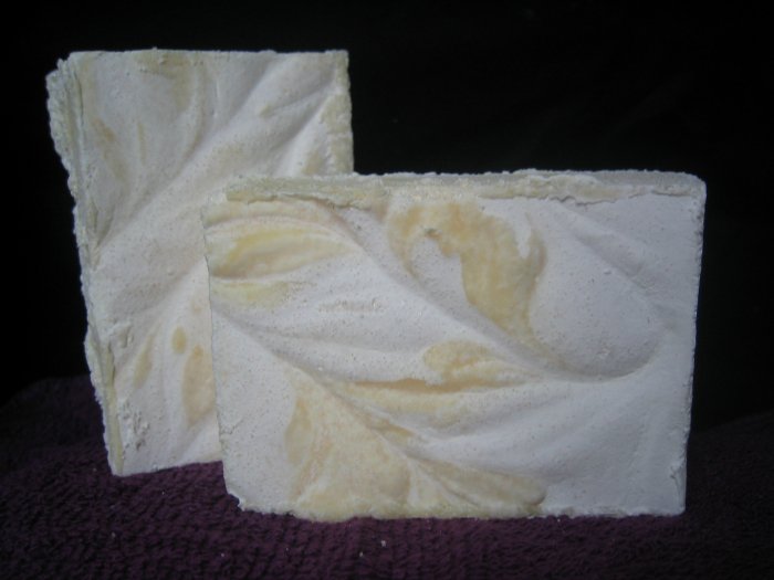 Lemon Zest Sea Salt Soap Handcrafted Old Fashioned Natural Handmade Soap 5.5 oz