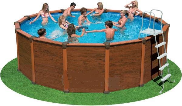 Sequoia Spirit Wood-Grain Frame Pool
