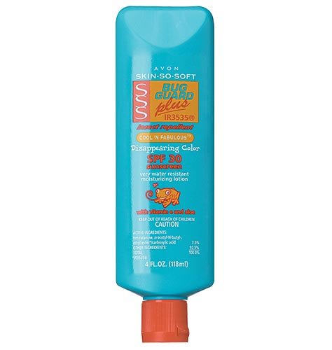 SKIN SO SOFT BUG GUARD PLUS IR3535® Cool 'n Fabulous™ Disappearing Color SPF 30 Sunscreen Lotion
