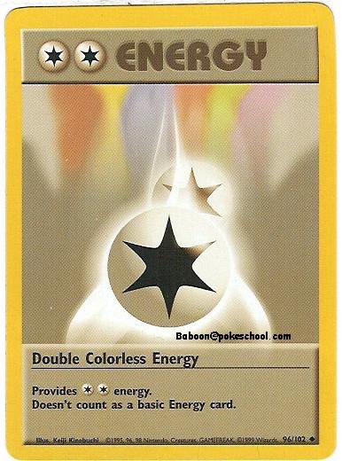 Double colorless energy (penny shipping)