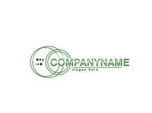 Green circles logo #1018