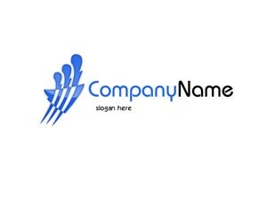 Dark blue and black logo #1048