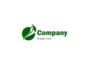 Modern green logo #1063