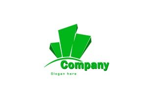 Green towers logo #1065