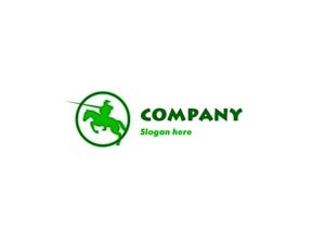 Green sporting logo #1070