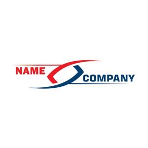 America red and blue logo #1184