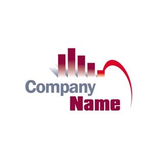 Profits up maroon logo #1199