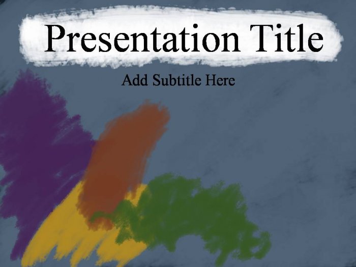 PowerPoint Artistic theme_200