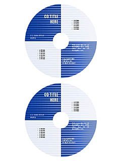 "Beamer" cd label template