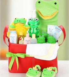Hippity Hop into the Bath Gift Basket