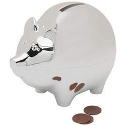 Sterlingcraft® Silverplated Piggy Bank