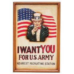 Club Funâ„¢ U.S. Army Hand Painted Sign Board