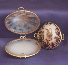 FloraLinda Orange Blossom Solid Perfume Shell Compact
