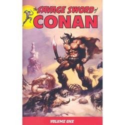 1 The Savage Sword of Conan Volume I 978-1593078386 Roy Thomas Dark Horse Comics