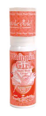 Think Pink! Whipping Girl Creme in Cherry Chocolate Cake