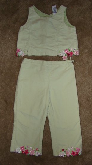 Gymboree Easter Basket 2pc Set sz 4