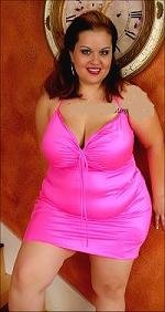 Pink Mini Dress PLUS SIZE