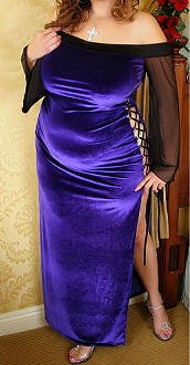 Elegant Off Shoulder Long Dress