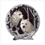 White Wolf Collector's Plate(31047)