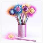 Sparkly Flower Pens(33125)