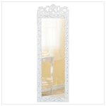 Elegant White Wall Mirror(33666)