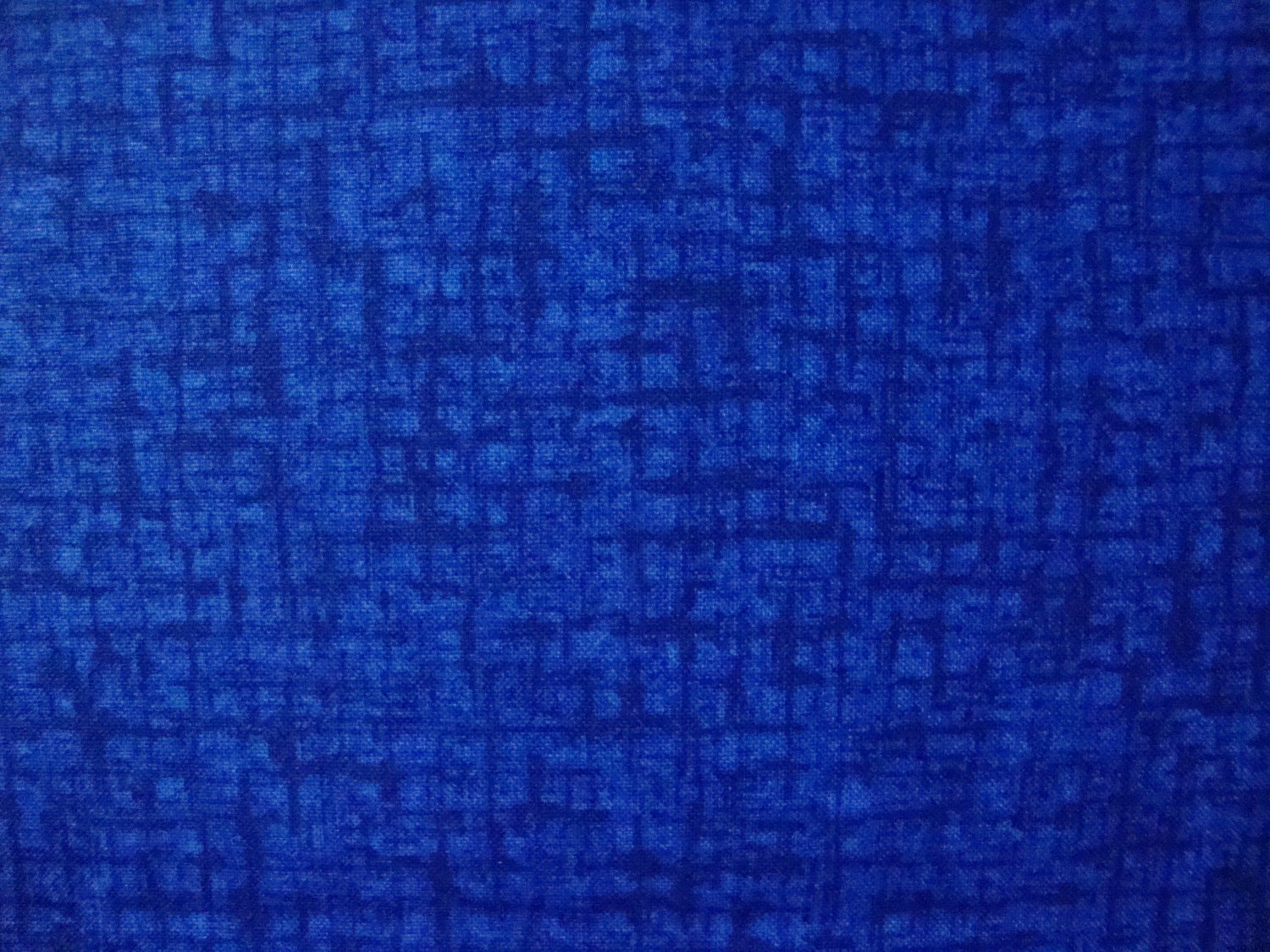 F8 Santee Blender Medium Blue Basket Weave Crosshatch Cotton Quilt Fabric Fat Eighth F8th