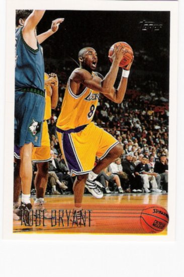 Kobe Bryant Lakers 96-97 Topps RC MVP