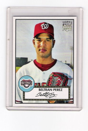 Beltran Perez 2007 Topps 52 # 205