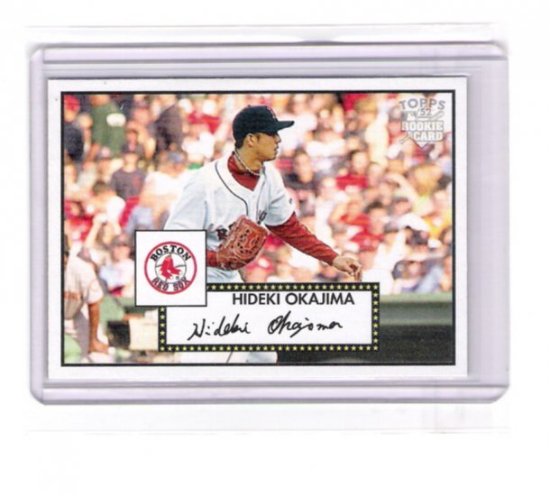 Hideki Okajima 2007 Topps 52 SP Variation