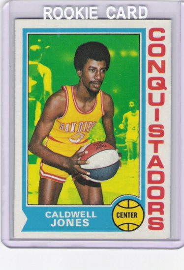 Caldwell Jones San Diego Conquistadors ABA RC # 187