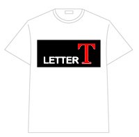LetterT company logo tee