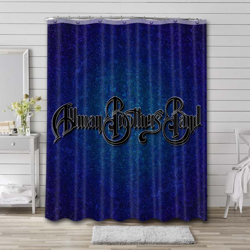 The Allman Brothers Band Shower Curtain Bathroom Decoration