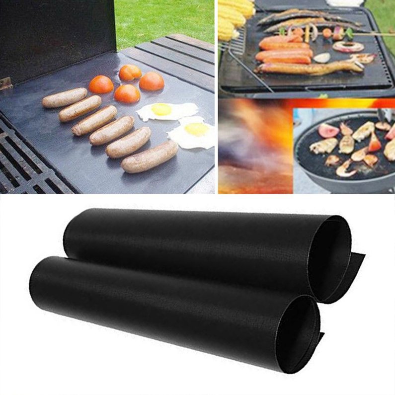 Extra Thick Heat Resistant Baking Mat Bbq Grill Mat Reusable Non Stick