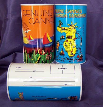 Canned Sunshine Florida Souvenir