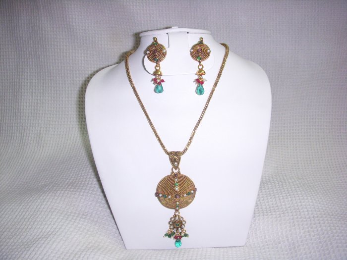 Gram Gold Pendant Set