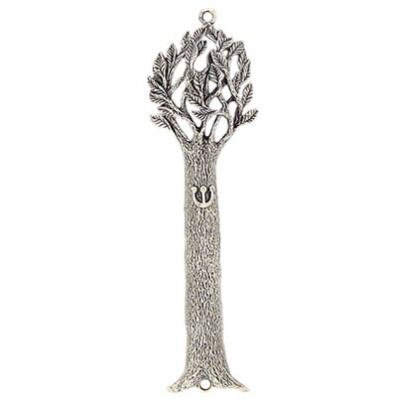 Mezuza All Pewter Tree Mezuzah Mezzuzah