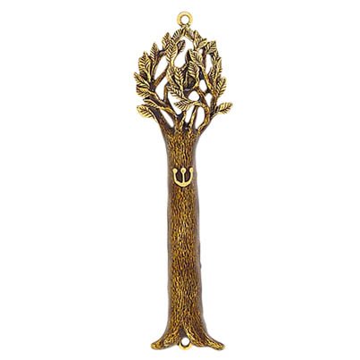 MEZUZA TREE OF LIFE MEZUZAH