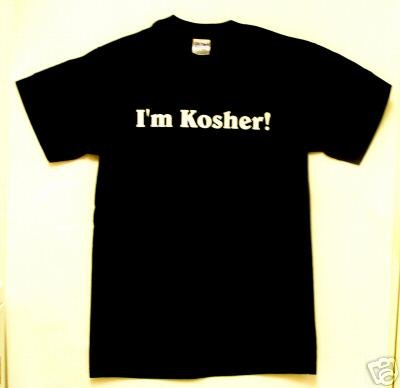 Judaica I'm Kosher 100% Cotton Preshrunk T Shirt
