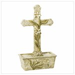 #38623 Cross and Lily Fountain