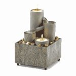 #38354 Small Tealight Pillar Fountain