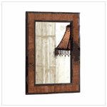 #36167 Wood Wall Mirror