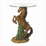 #38426 Majestic Stallion Accent Table