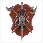 #34813 Sword And Axe Display